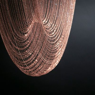 Shown in Aged Copper finish, Detail view