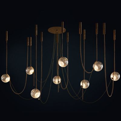 Abysse 08 LED Multi-Light Pendant