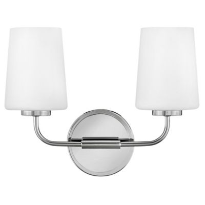Kline Vanity Light (Etched Opal|Chrome|Small) - OPEN BOX