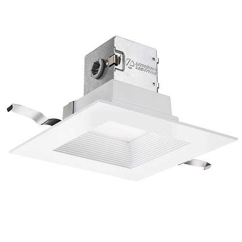 OneUp 6-in Square Direct-Wire LED Downlight-OPEN BOX RETURN