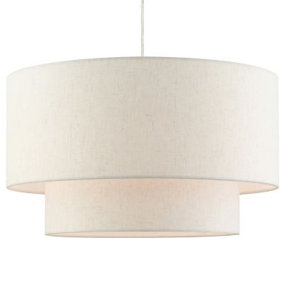 Double drum shop pendant light