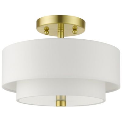 Maureen Double Semi-Flushmount