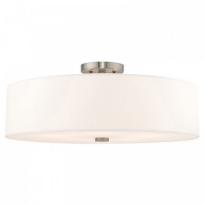 Maureen Wide Semi Flushmount