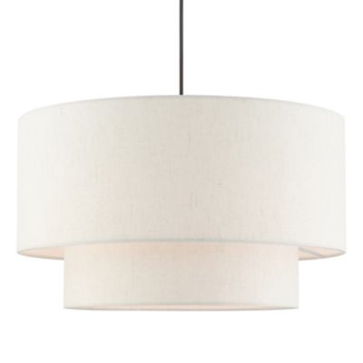 Maureen Double Drum Pendant