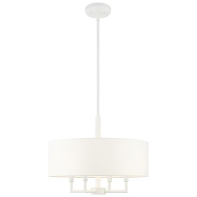 Maureen Off-White Shade Chandelier