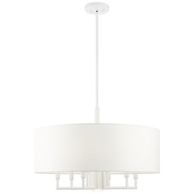 Maureen Off-White Shade Chandelier