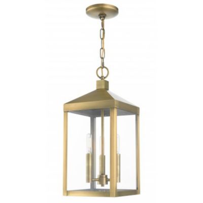 James 3 Light Outdoor Pendant