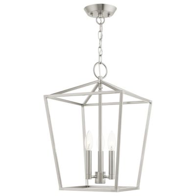 Shasta 3 Light Semi Flushmount / Pendant