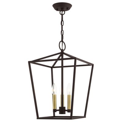 Shasta 3 Light Semi Flushmount / Pendant