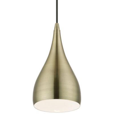 Teardrop mini store pendant light