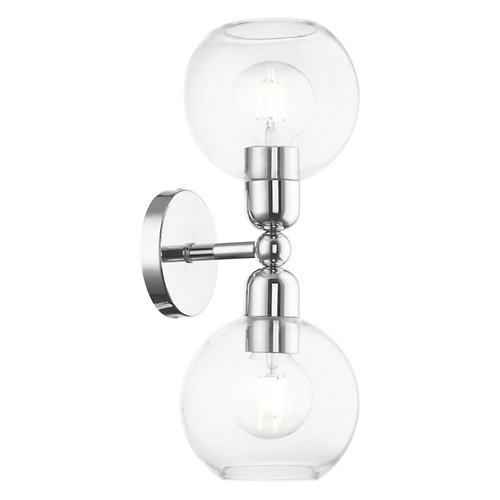 Violet Sphere Wall Sconce