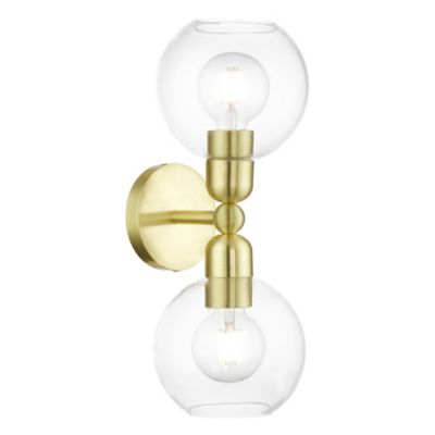 Violet Sphere Wall Sconce