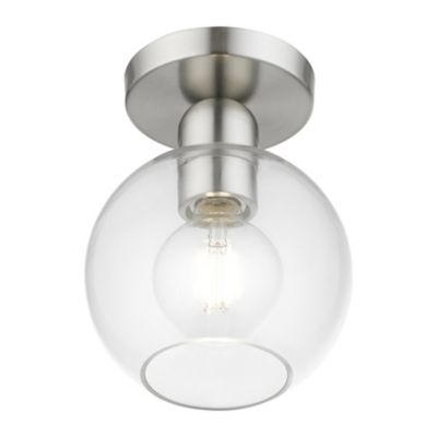 Violet Semi-Flushmount