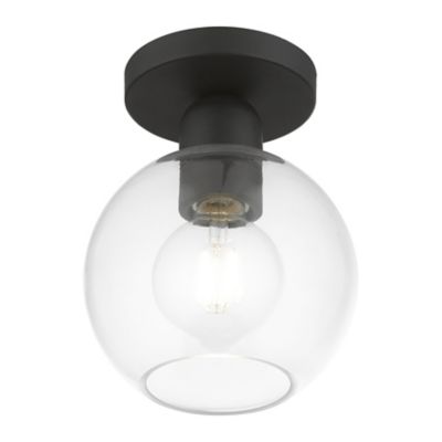 Violet Semi-Flushmount