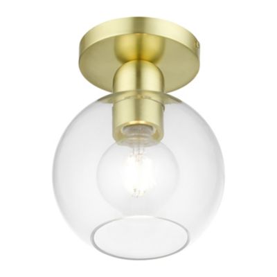 Violet Semi-Flushmount
