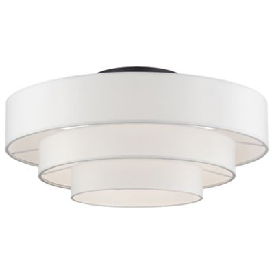 Geraldine  Large Semi-Flushmount