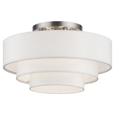 Geraldine  Large Semi-Flushmount