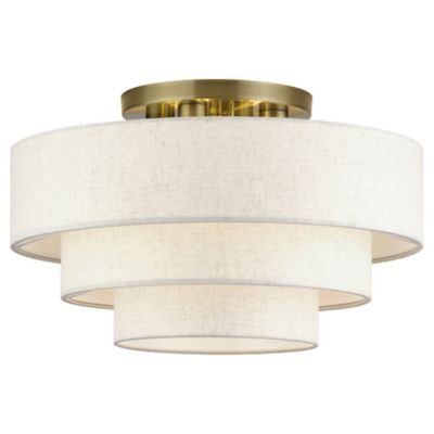 Geraldine Large Semi-Flushmount