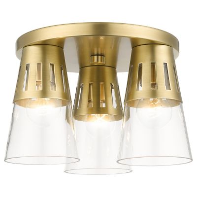 Tennyson 3 Lights Flushmount