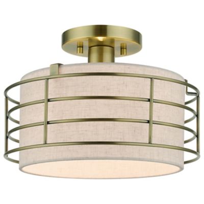 Quinby Semi Flushmount