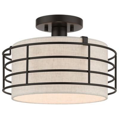 Quinby Semi Flushmount