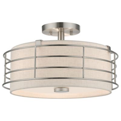 Quinby Semi Flushmount