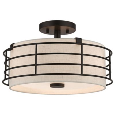 Quinby Semi Flushmount