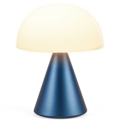Mina Portable Rechargeable Table Lamp (Blue|Large)-OPEN BOX