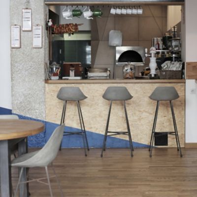 Hauteville Bar Chair, In use