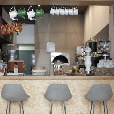 Hauteville Bar Chair, In use