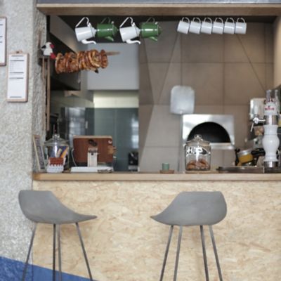 Hauteville Bar Chair, In use