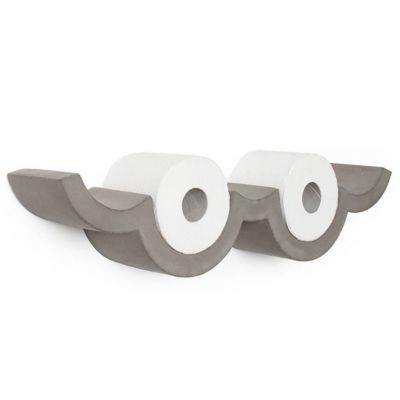 Cloud Toilet Paper Shelf by Lyon Beton at