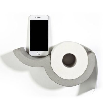 Cloud Toilet Paper Shelf by Lyon Beton at
