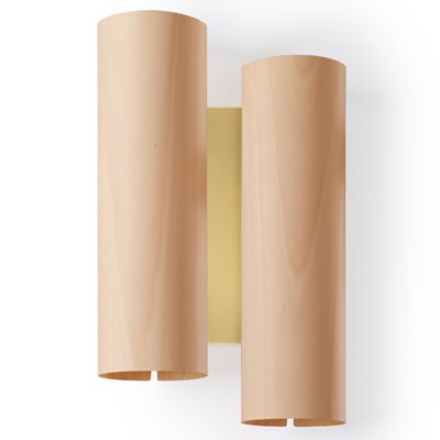 Black Note Duplet LED Wall Sconce
