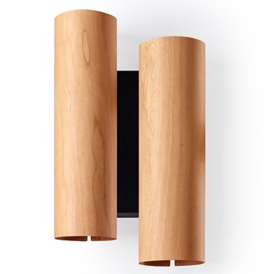 Black Note Duplet LED Wall Sconce