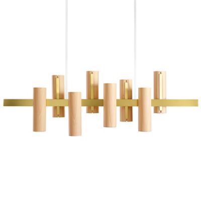 Black Note Keys LED Linear Suspension