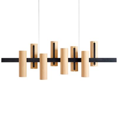 Black Note Keys LED Linear Suspension
