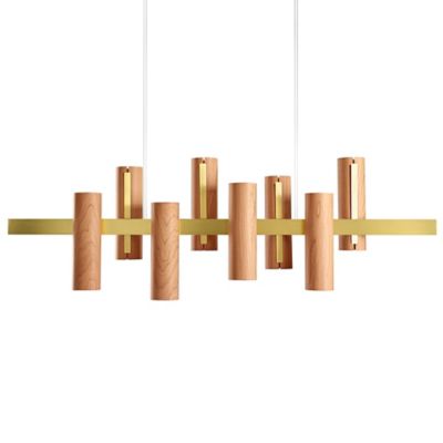 Black Note Keys LED Linear Suspension