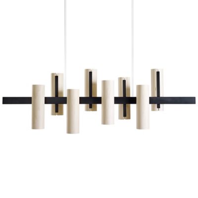 Black Note Keys LED Linear Suspension