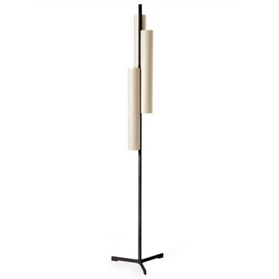 Black Note Triplet LED Floor Lamp