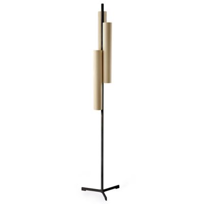 Black Note Triplet LED Floor Lamp