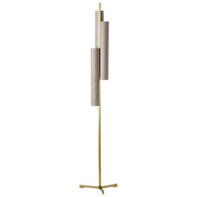 Black Note Triplet LED Floor Lamp