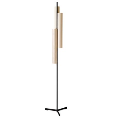 Black Note Triplet LED Floor Lamp