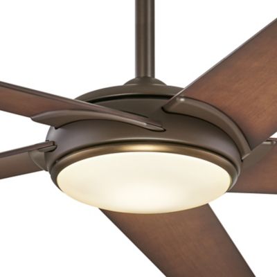 Shown in Oil Rubbed Bronze and Antique Brass with Tobacco Fan Body and Blade Finish