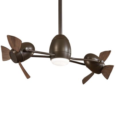 Gyro Cage Free Led Ceiling Fan