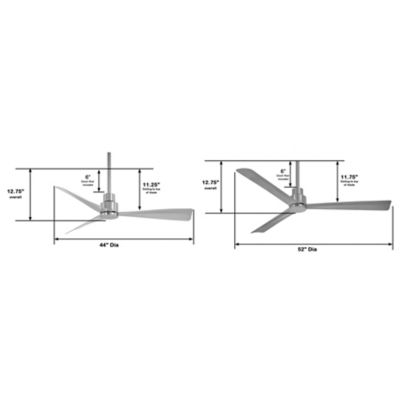 Simple Outdoor Ceiling Fan by Minka Aire Fans at