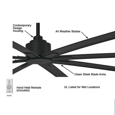 Xtreme H2O 84Inch Ceiling Fan by Minka Aire Fans at