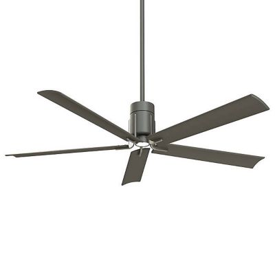Clean 60" Ceiling Fan (Grey Iron/Brushed Nickel) - OPEN BOX