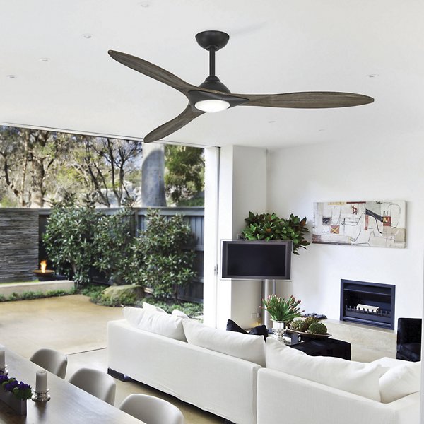 Sleek LED Smart Ceiling Fan
