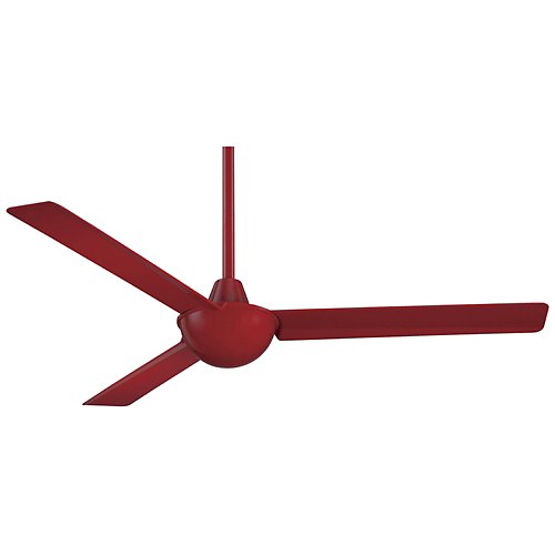 Kewl Ceiling Fan (Red with Red Blades) - OPEN BOX RETURN